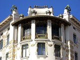 Otto Wagner: Linke Wienzeile 38 Detail